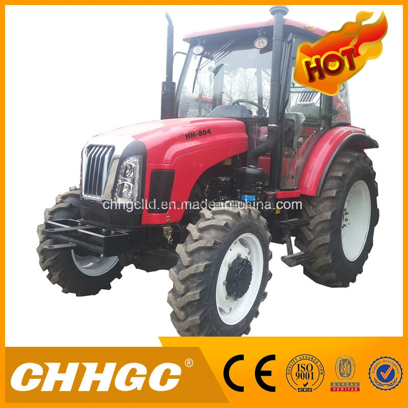 Agriculture Tractor Hydraulic Output Swing Draw Bar 80HP 4WD Diesel Farm Tractors