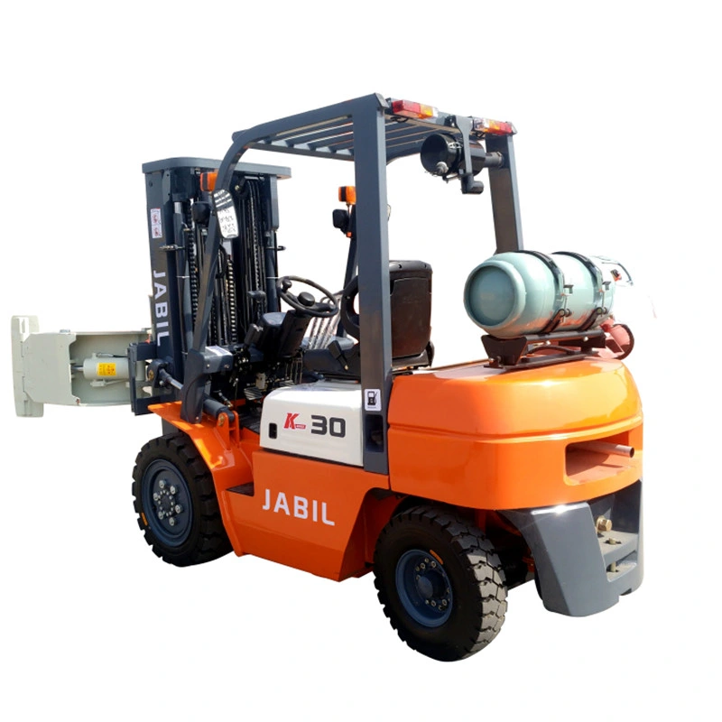 3t 2.5t LPG/Gasoline Dual Fuel Forklift Diesel Forklift CE ISO Certificate