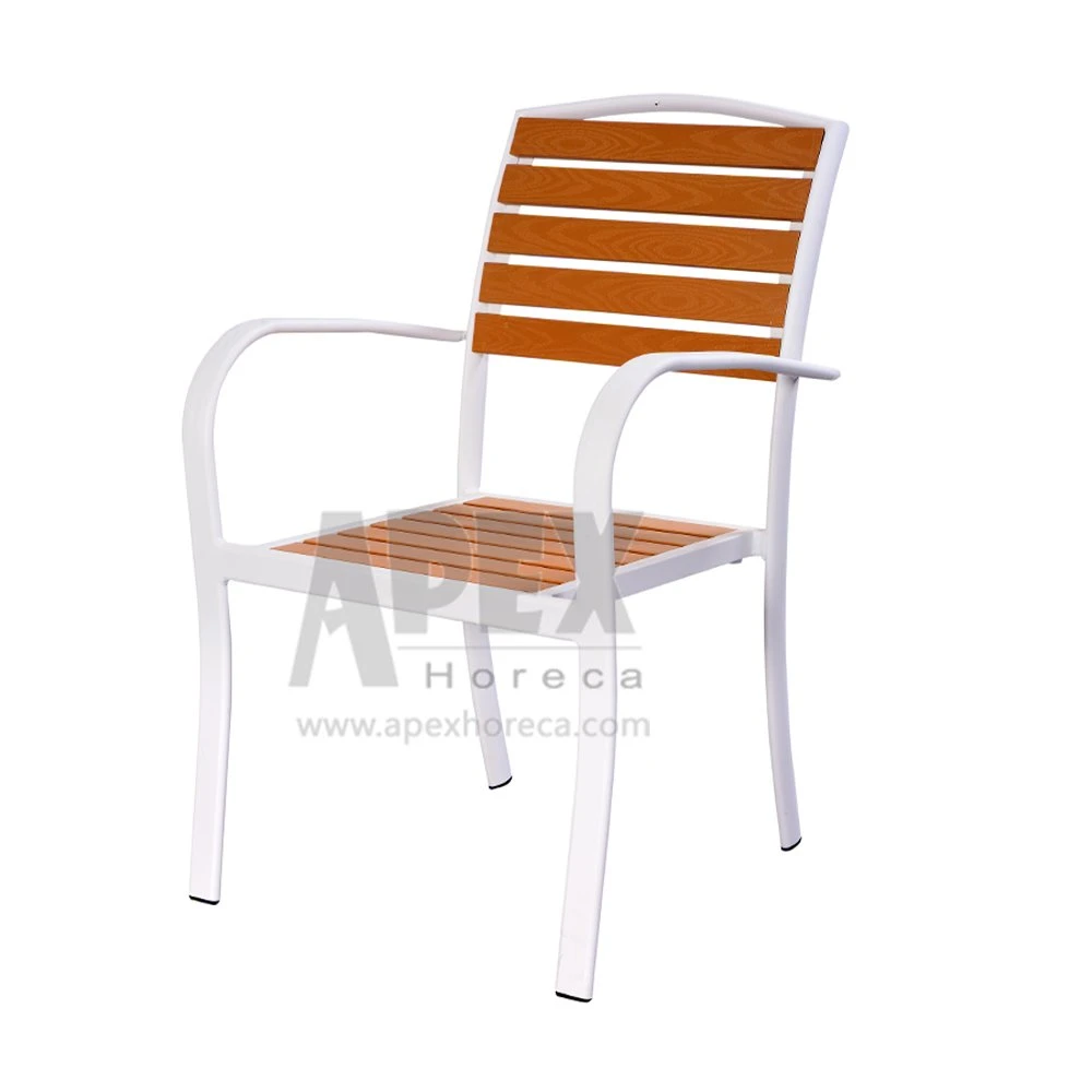 Restaurant Hotel Home Garden Furniture Aluminum Armrest Chair Cheap Wholesale/Supplier