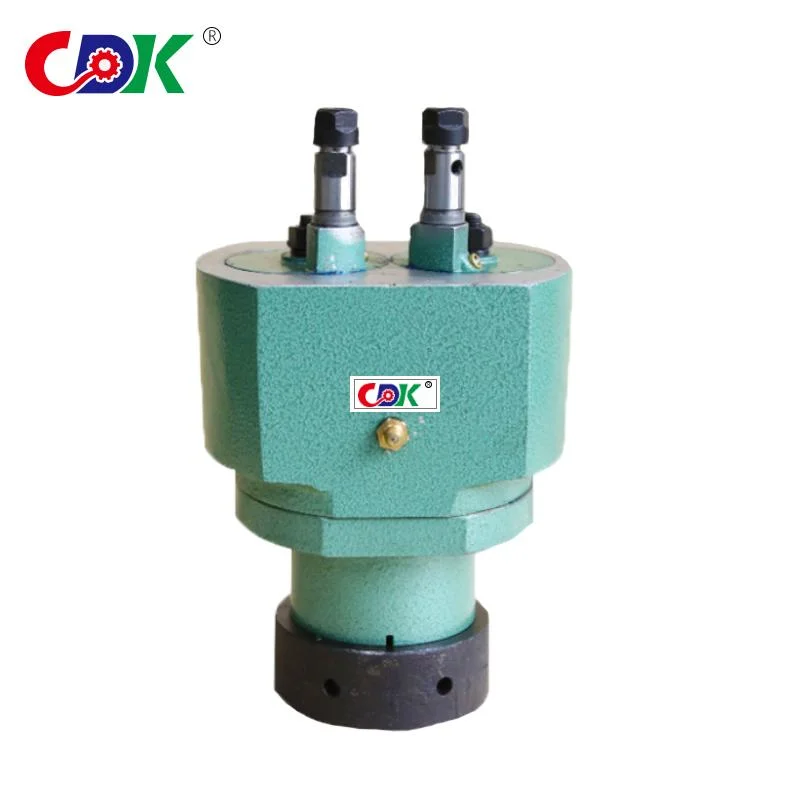 Er16 Two Axis Adjustable for Drilling and Tapping Machine T Type Double Spindle Head