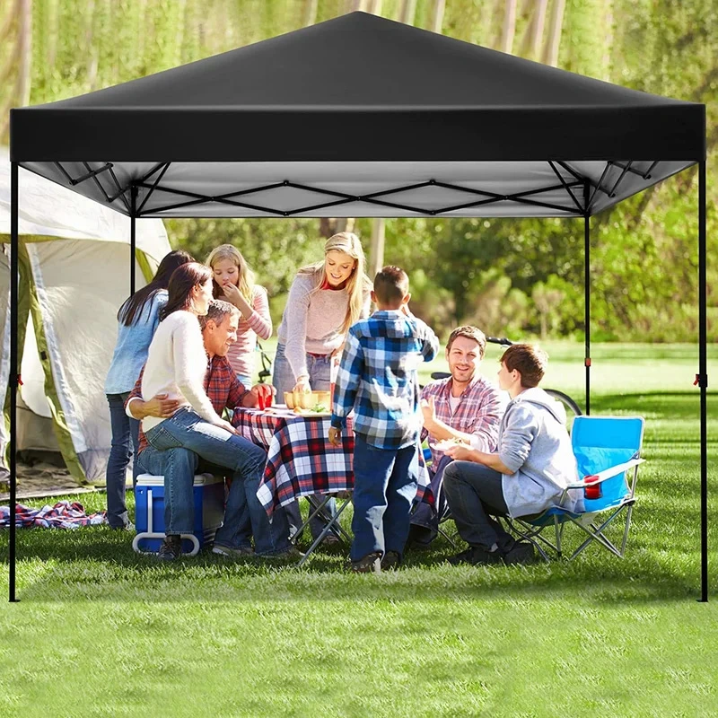 10'x10' Pop up Canopy Tent, patentado One Push, 1-persona fácil de configurar, Instant Shade Canopy