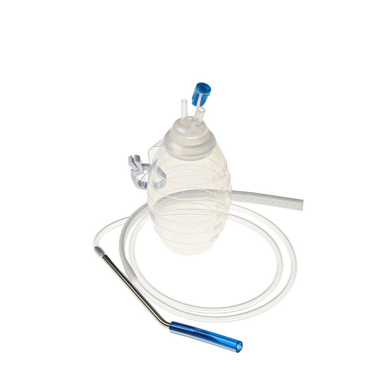 Hospital Supply 400ml Medical Spring Closed PVC Wound Drainage System