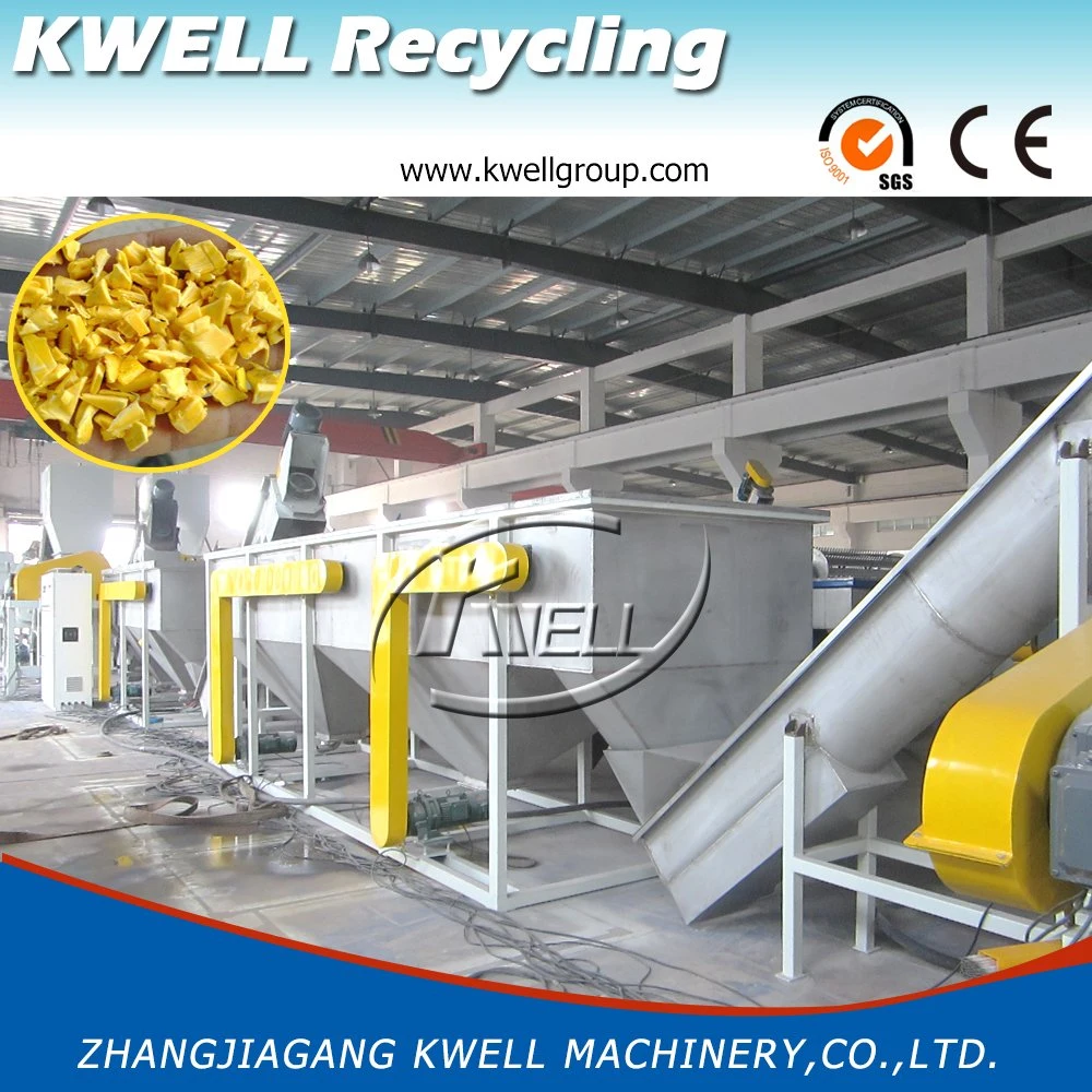 Rigid Hard Plastic Recycling Machine Waste Plastic Washing Line HDPE PP Bottles Washing Machine