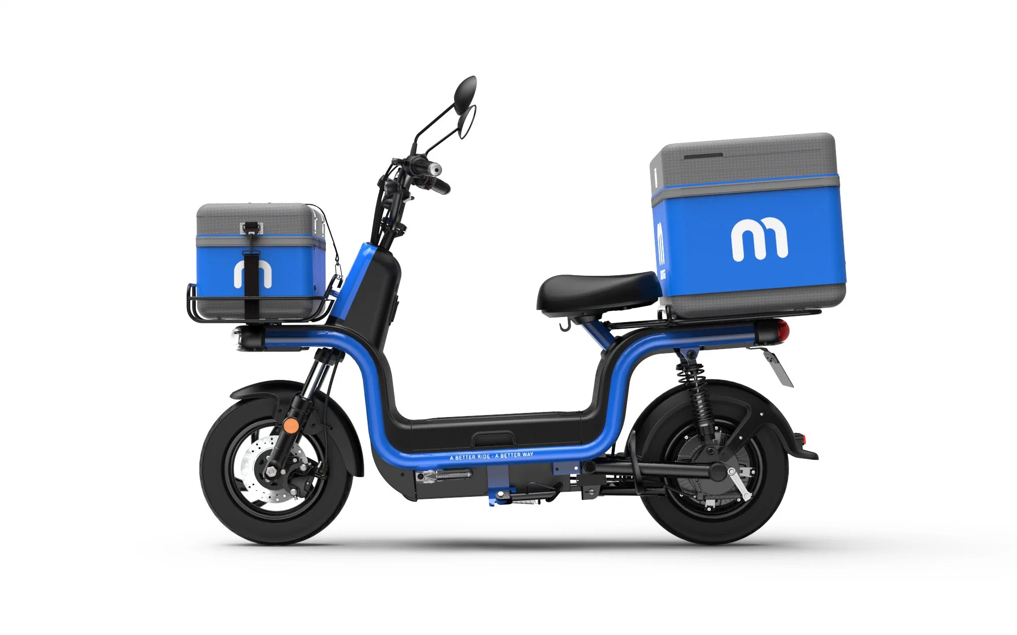 Scooter de carga eléctrico de alta velocidad Velocidad máxima superior a 60 km/h Motor de 1500W con batería de plomo ácido/litio