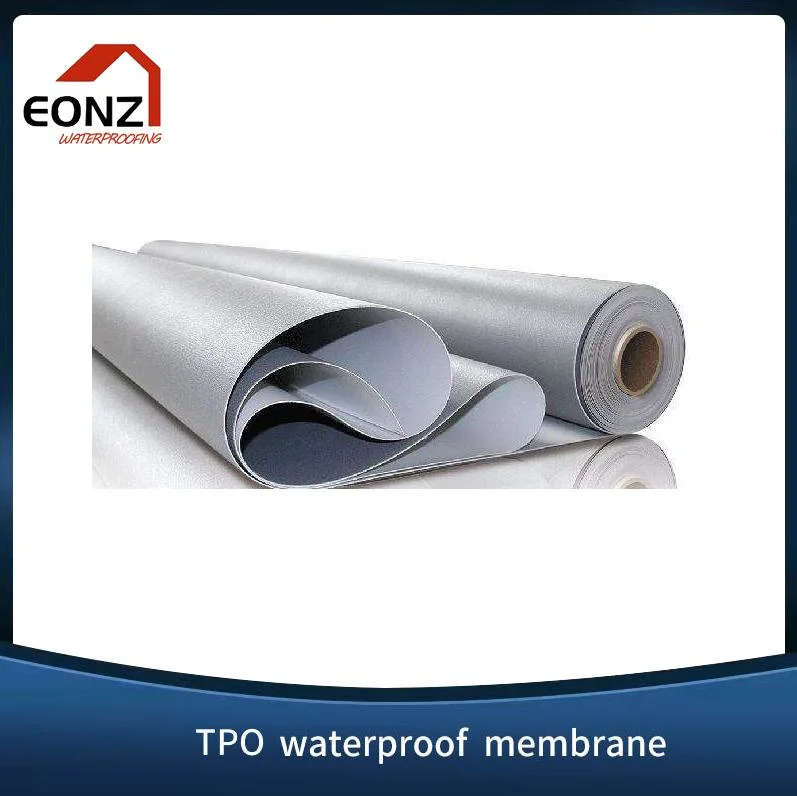 1.2mm/1.5mm Thermoplastic Polyolefin Waterproof Membrane/ Roofing Sheet From China