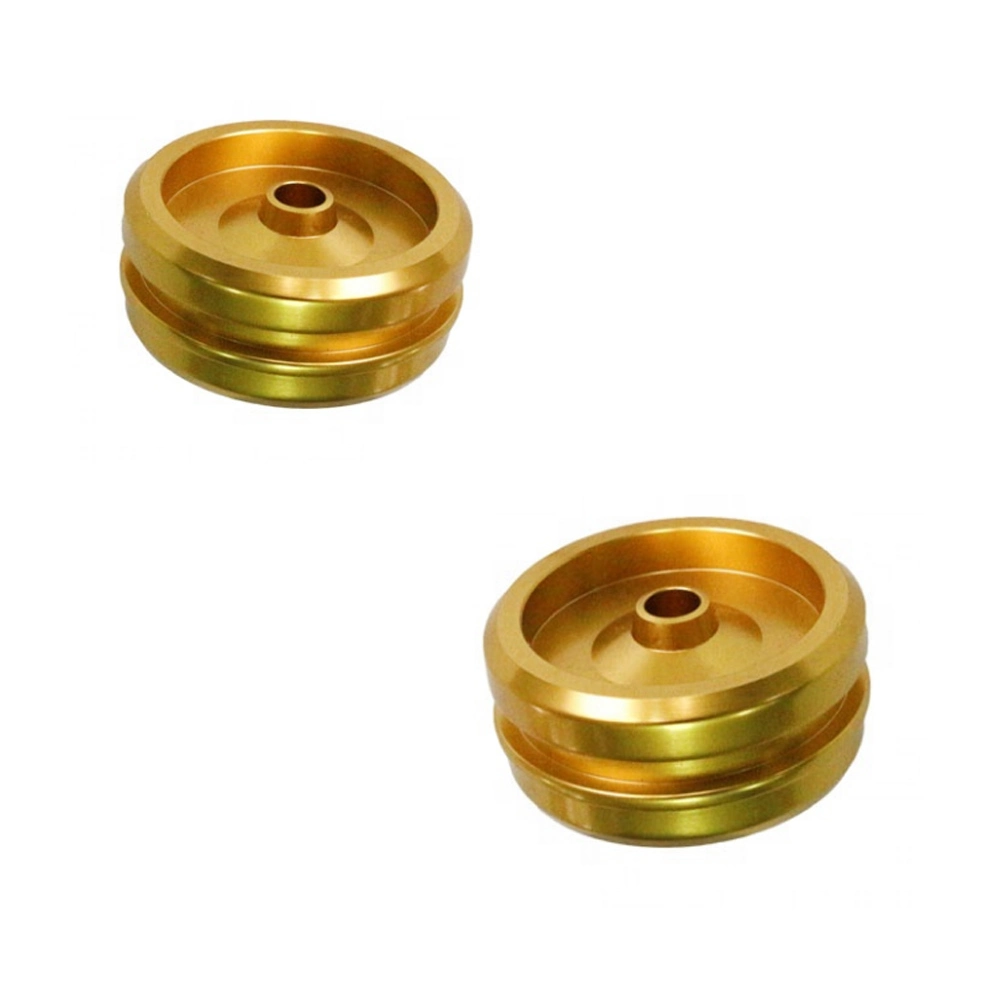 Custom CNC Precision Customized Gold Plated Piston Engine Parts for Auto Parts