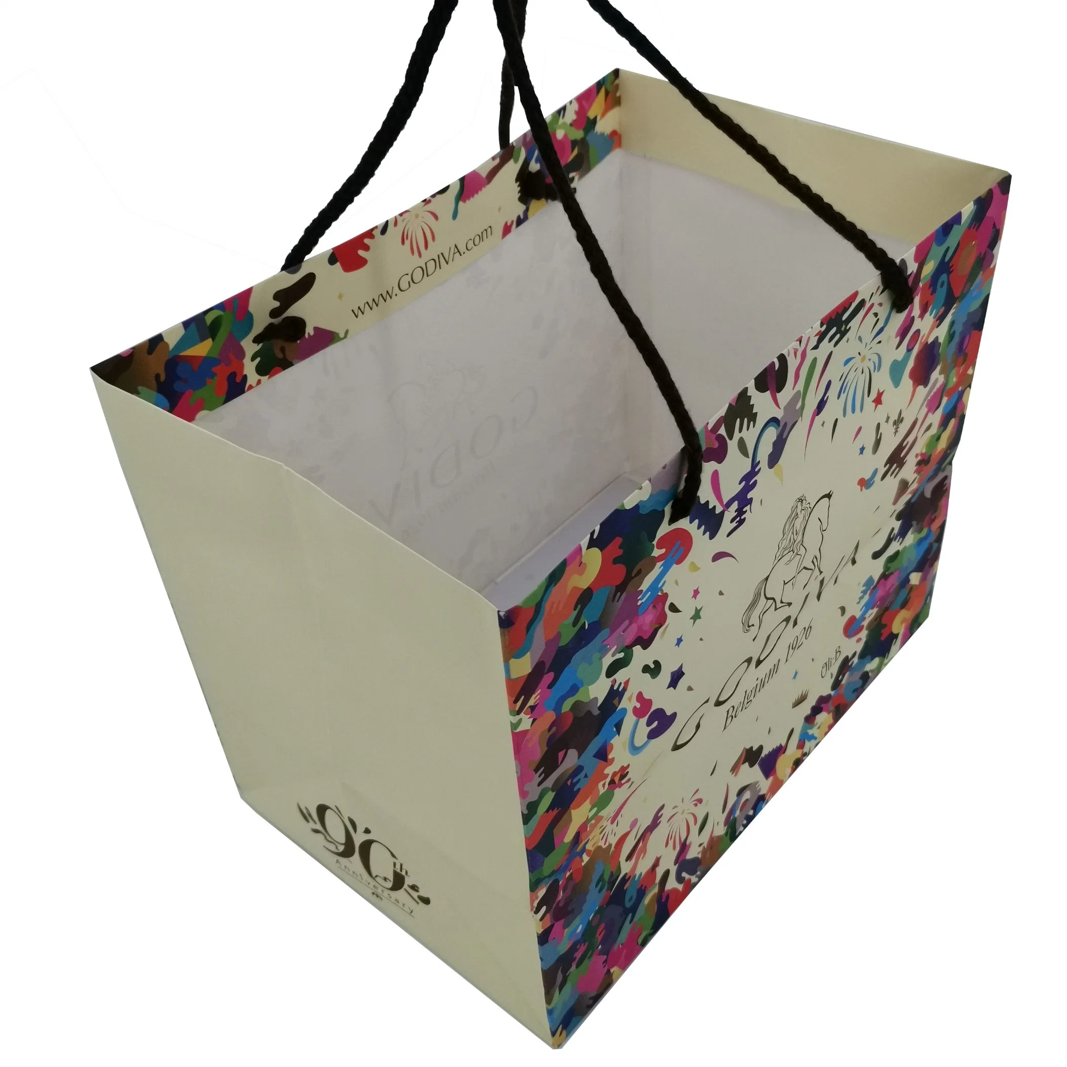 Wholesale/Supplier Custom Birthday Paper Gift Bag Shopping Promotion Clothing Paper Bag with Your Logo