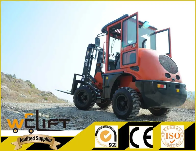 3 Ton Rough Terrain Forklift with Ce