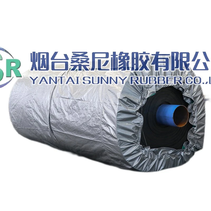 Rubber Conveyor Belt for Phosphate and Other Chemical Raw Materials Transporting