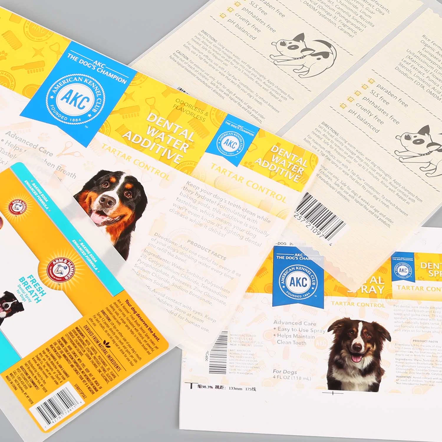 Customized Printing of Self-Adhesive Color Sticker for Mobile Daily Chemical Products/Pet Products