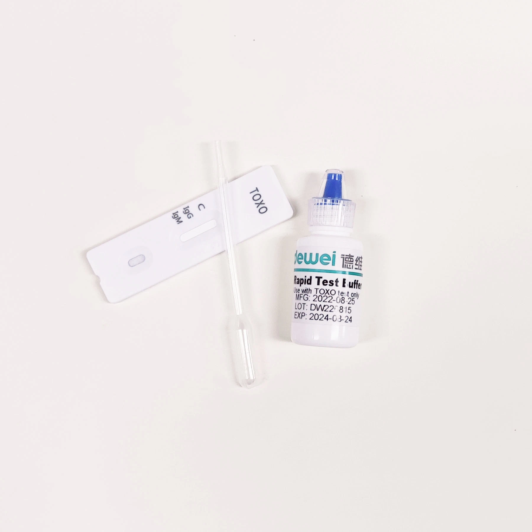 Toxo IgG/IgM für Vollblut Serum Plasma Probe Schnelltest