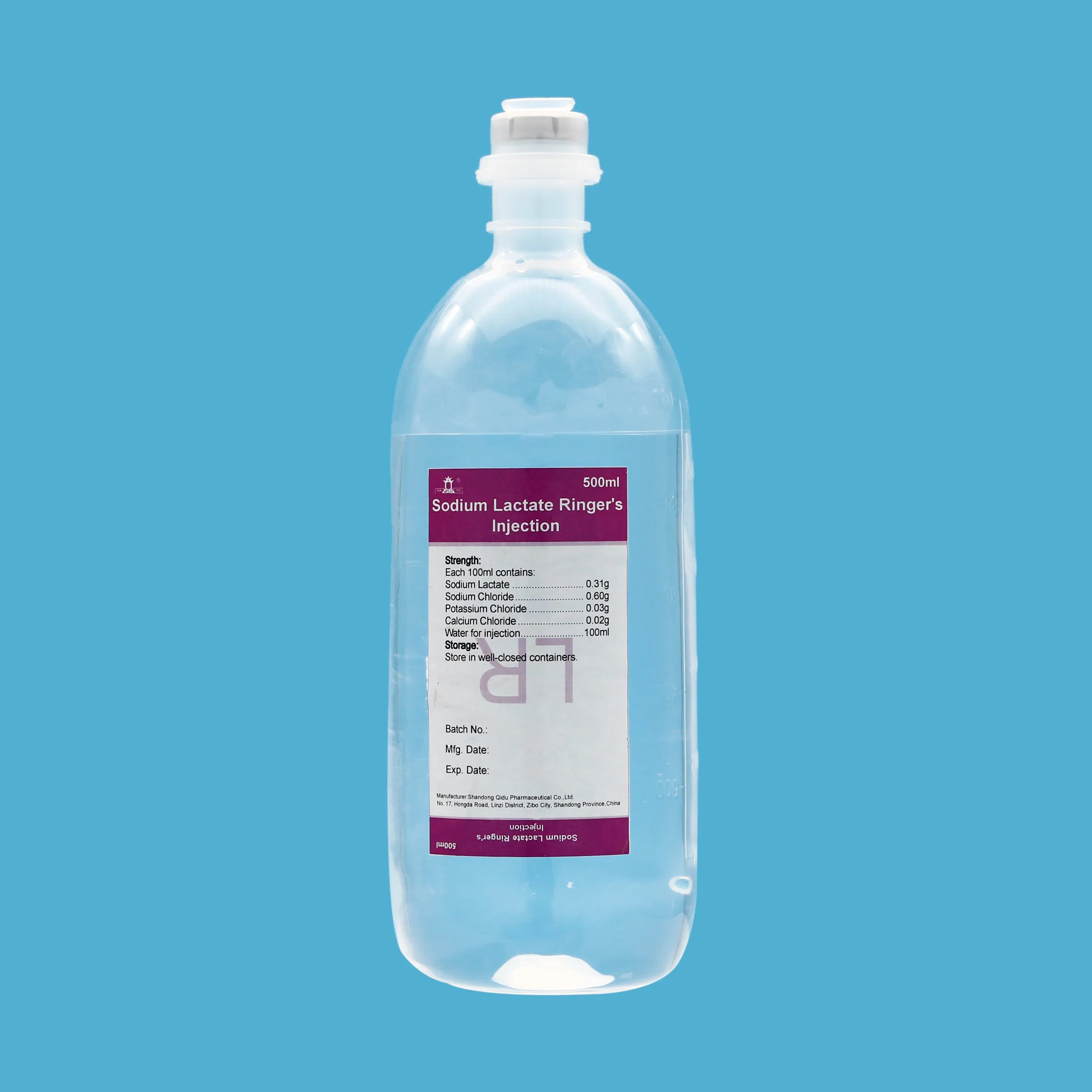 Glucose 5% 500ml with Plastic Bottle