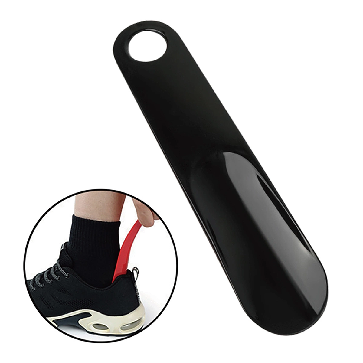Shoe Helper Easy on Plastic Shoe Horn for Kids Pregnancy Men Women