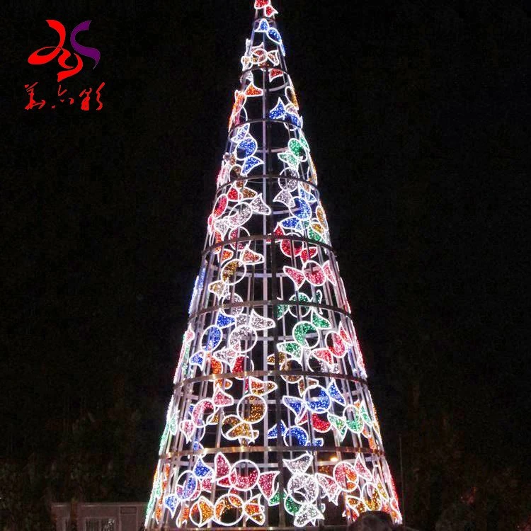 Outdoor 3D'Arbre de Noël de plein air d'éclairage LED