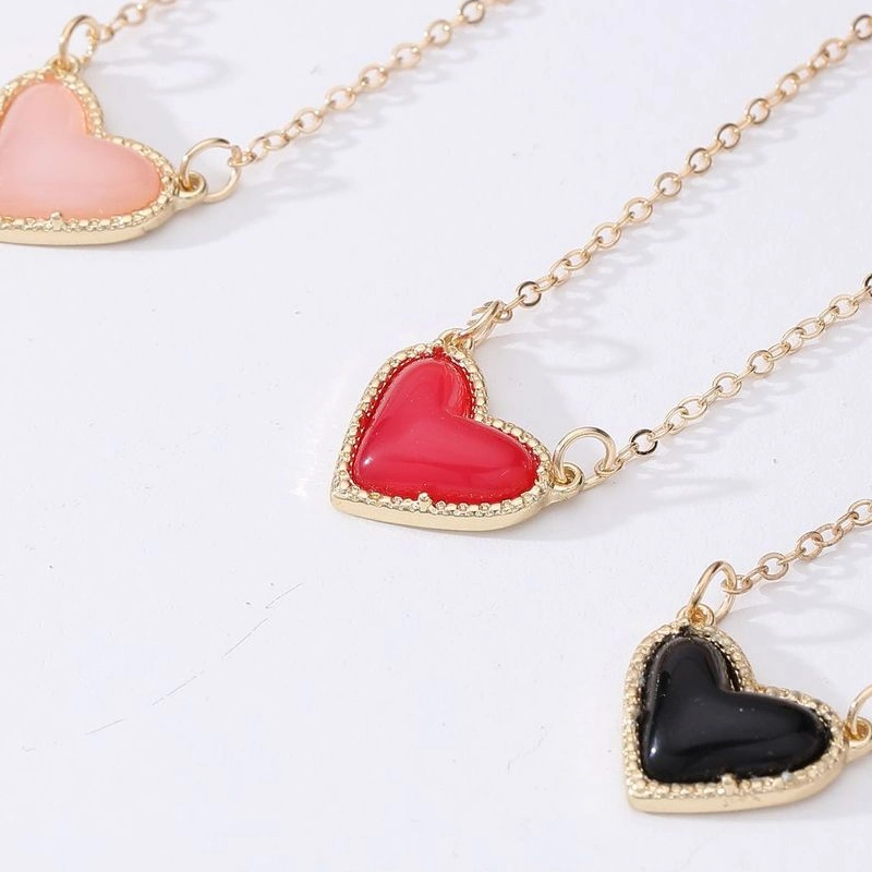 Skylark Wholesale/Supplier Cute Fashion Jewelry Heart Adjustable Length Pendant Necklace