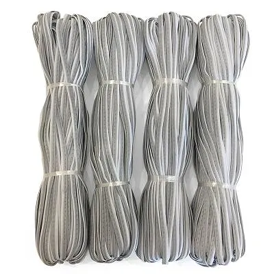 Reflektierende Paspeln Hi-Vis Polyester Sicherheit Silber Quick Dry Fit Mesh Neon Reflektierende Piping