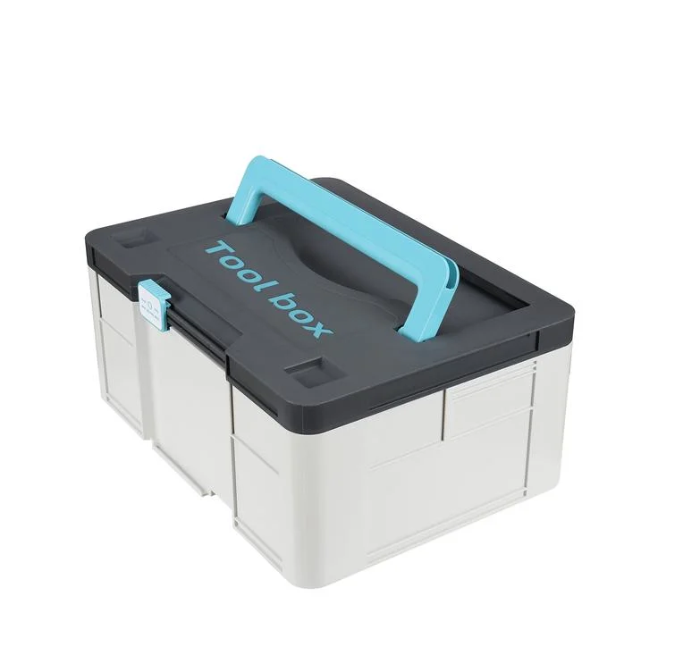 Customized Durable Plastic Large Capacity Household Hand Toolbox