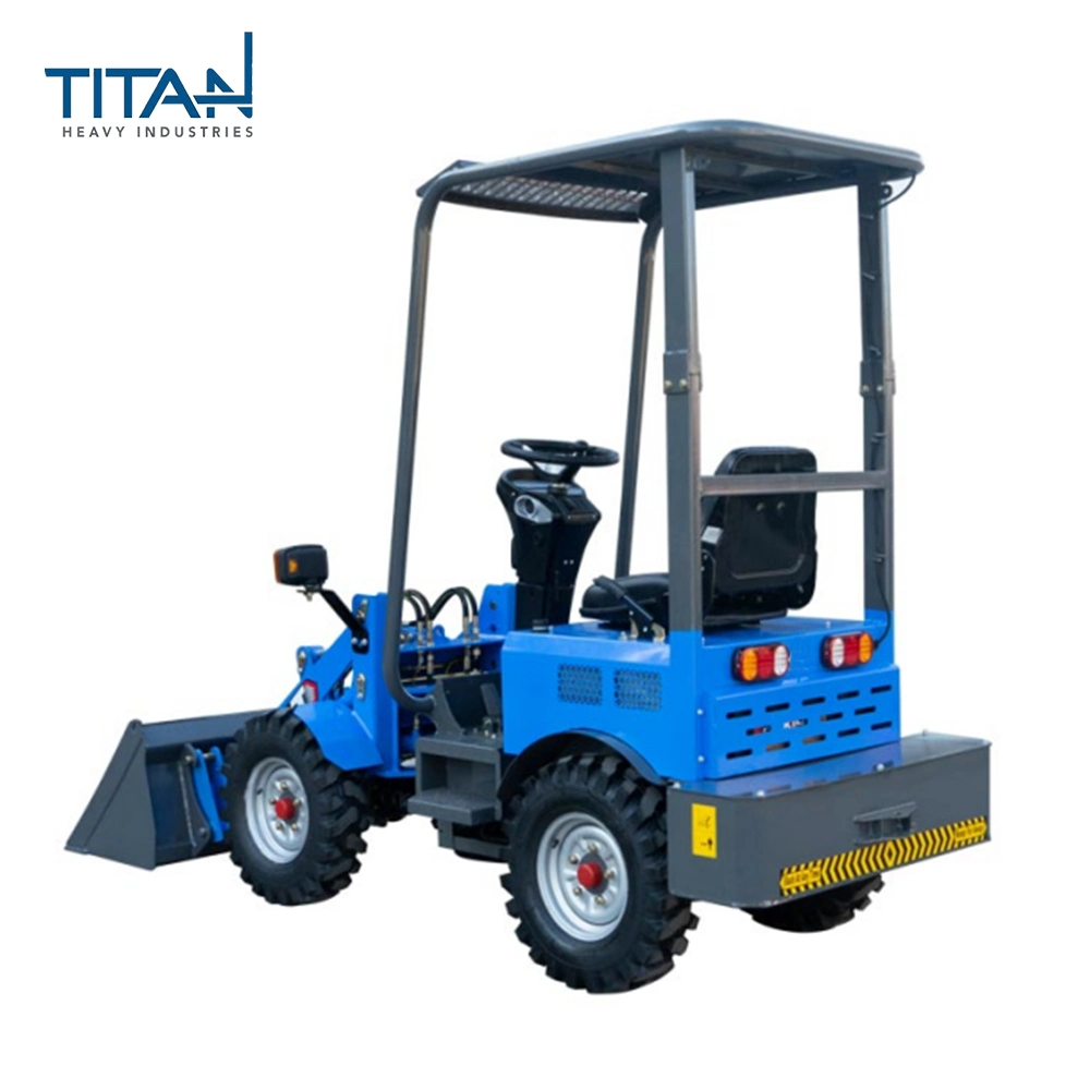 Wheeled Titan Picked in Container front end battery wheel loader with CE