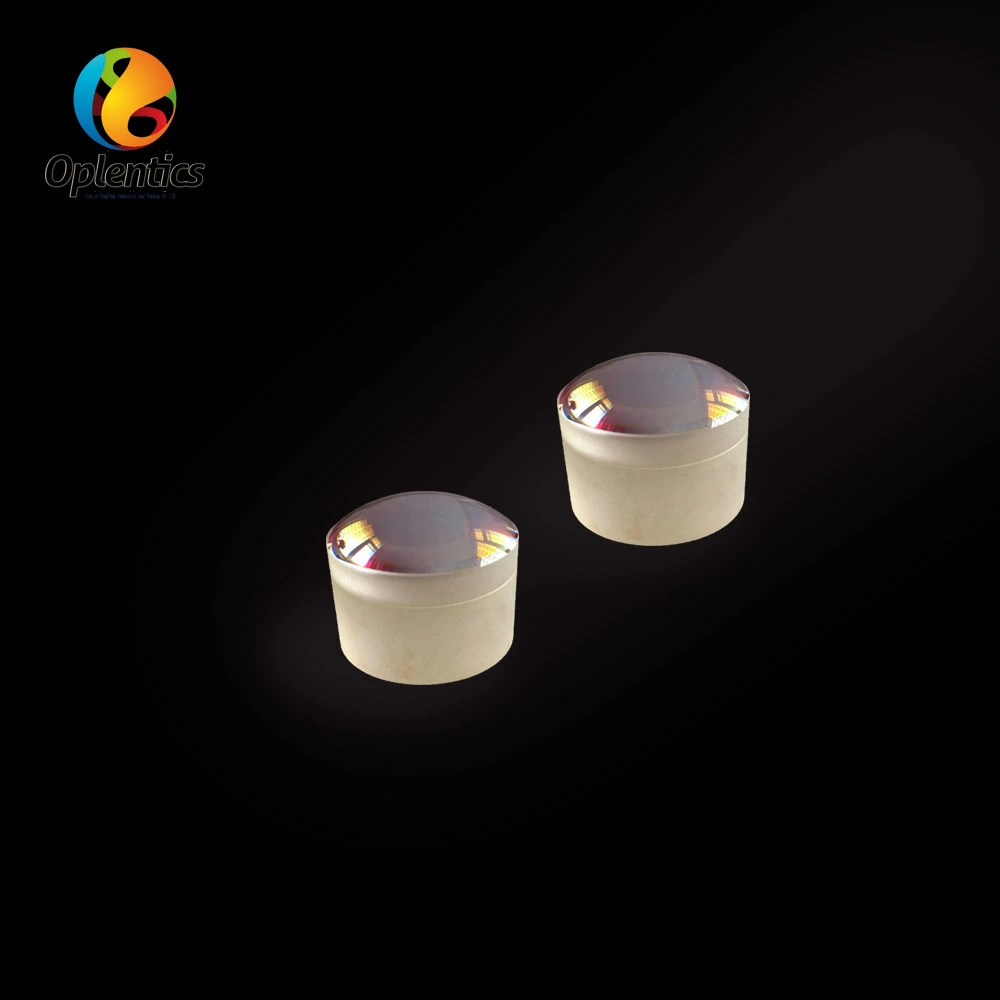 Optical Glass Fused Silica Convex-Concave Positive Meniscus Achromatic Spherical Lens