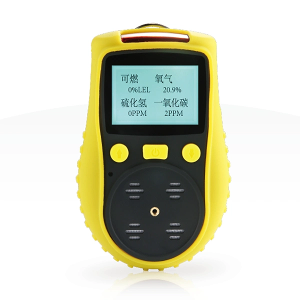 Cl2 Portable Detector de Gas de una sola batería recargable y alarma con protección IP65