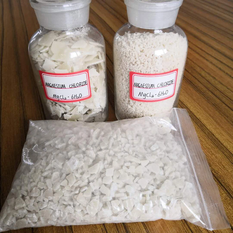 El 46% de blancos de Calidad Industrial de cloruro de magnesio de Pellets para materiales refractarios