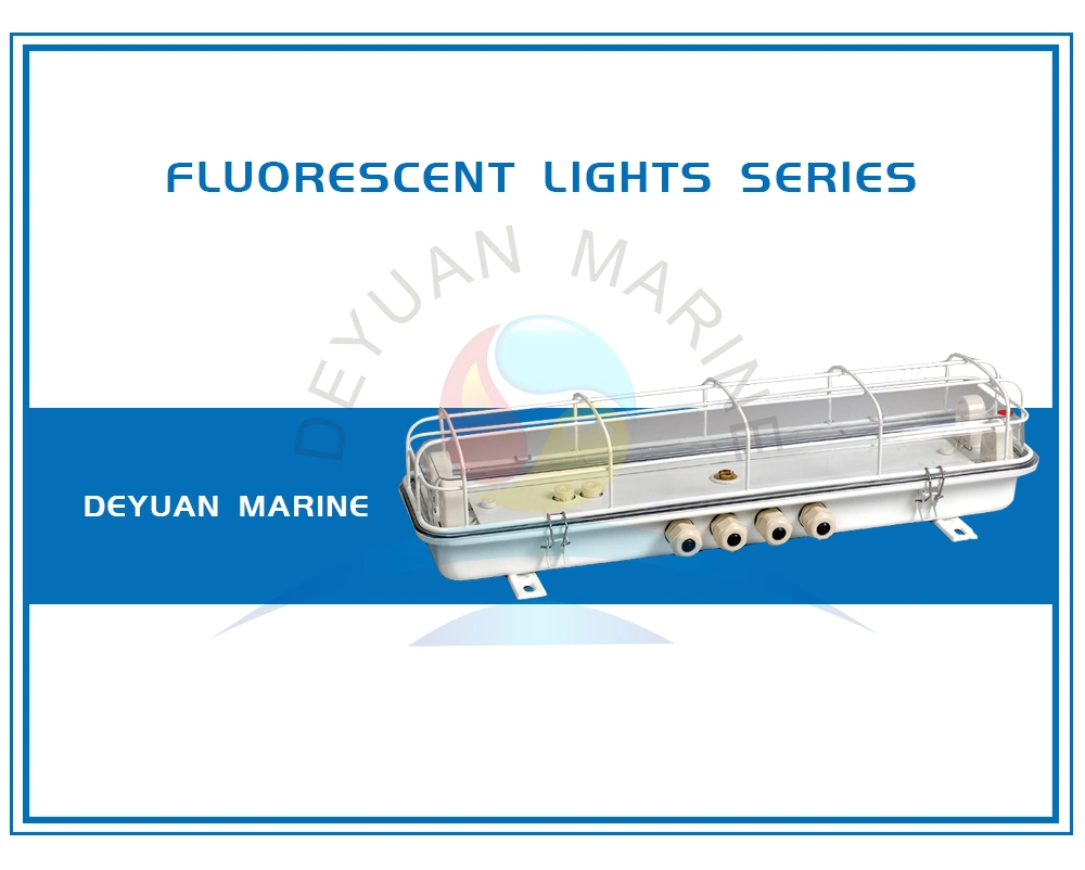 Marine Ceiling Fluorescent Light Fixture JPY23-2 for Boat