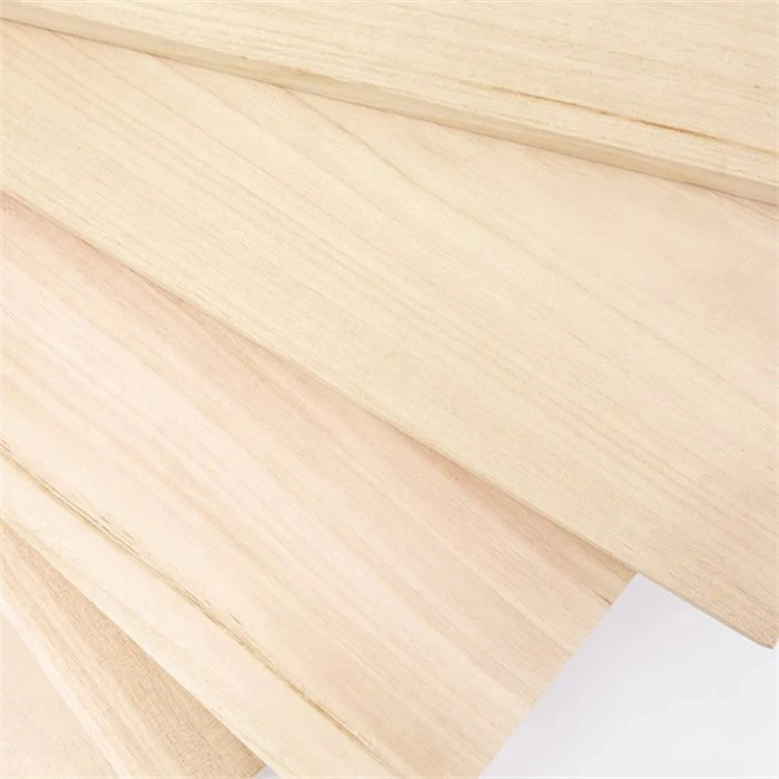 E0 High- Standard langlebiges Paulownia Massivholz Kernholz für Innendekoration/Skirting Line