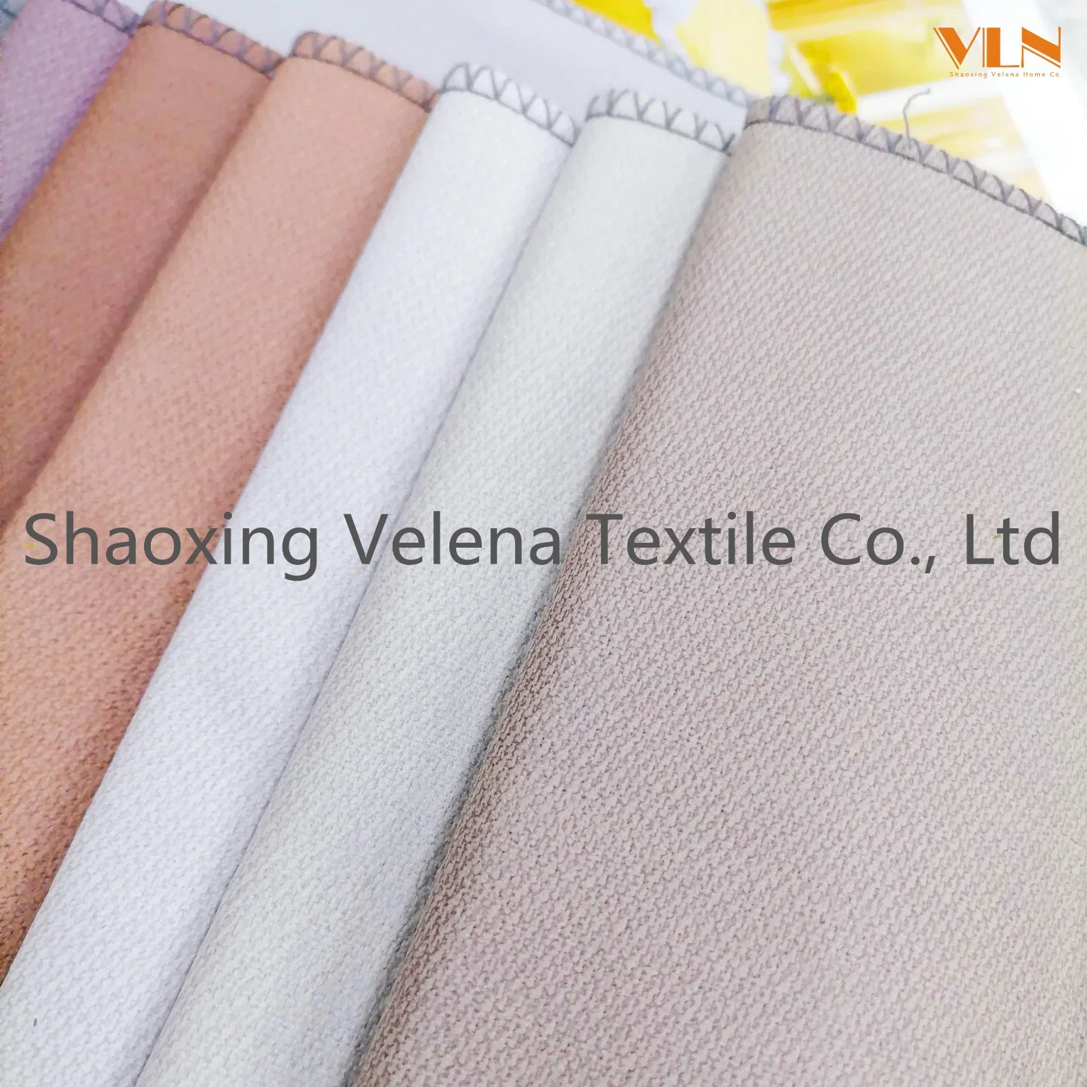 Tingimento de tecidos em camurça couro de tecnologia com cola Emboss Sofá Mobiliário estofos de tecido de fábrica na China têxteis