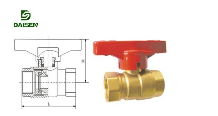 Brass Ball Valve Pn16 Ball Valve H Type