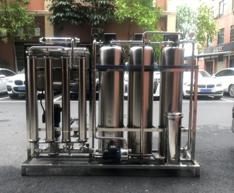 Laboratory Water Deionizer 1000lph Borehole Water Treatment System Reverse Osmosis Water Purification Machine