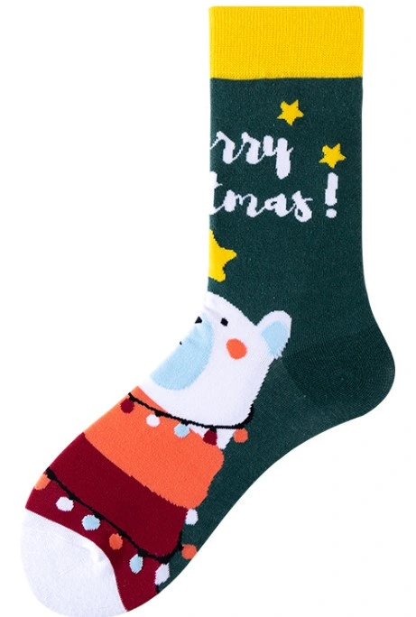 Wallet-Friendly 2023 New Design Christmas Crew Cotton Socks