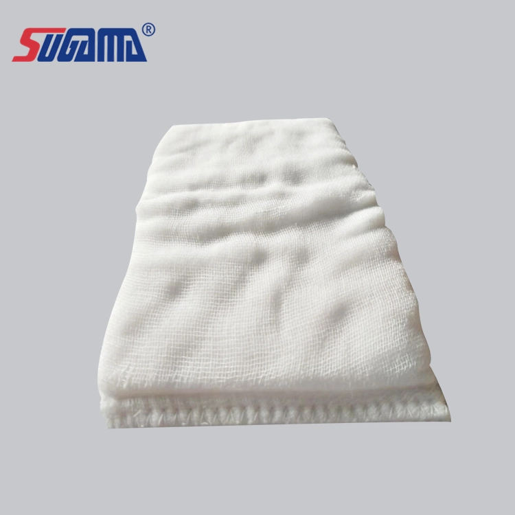 Medical Surgical Cotton Gauze Gamgee Dressing 10*10cm