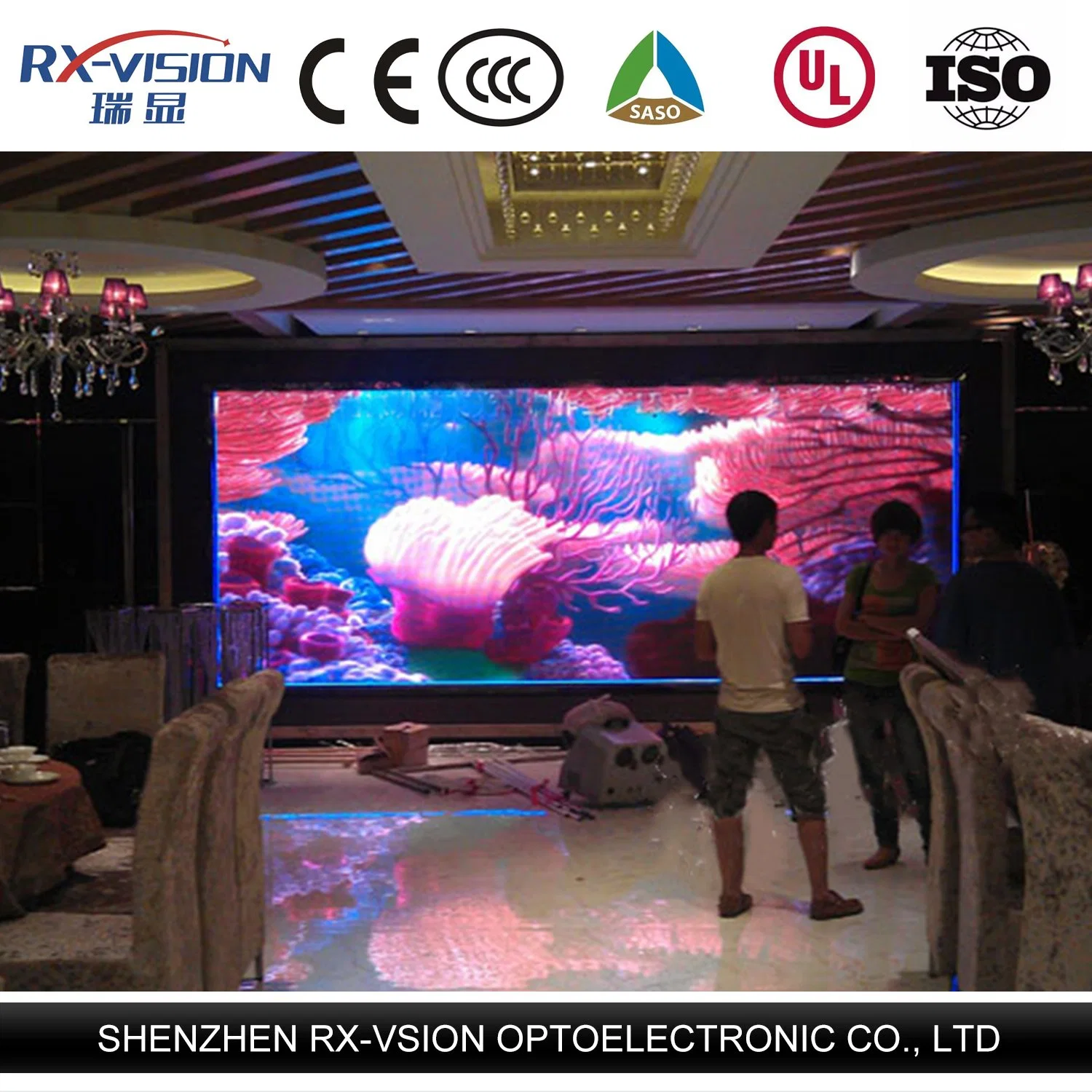 3.91mm Pixels and Full Color Tube Chip Color Nergy Saving Full Color HD LED Video Display