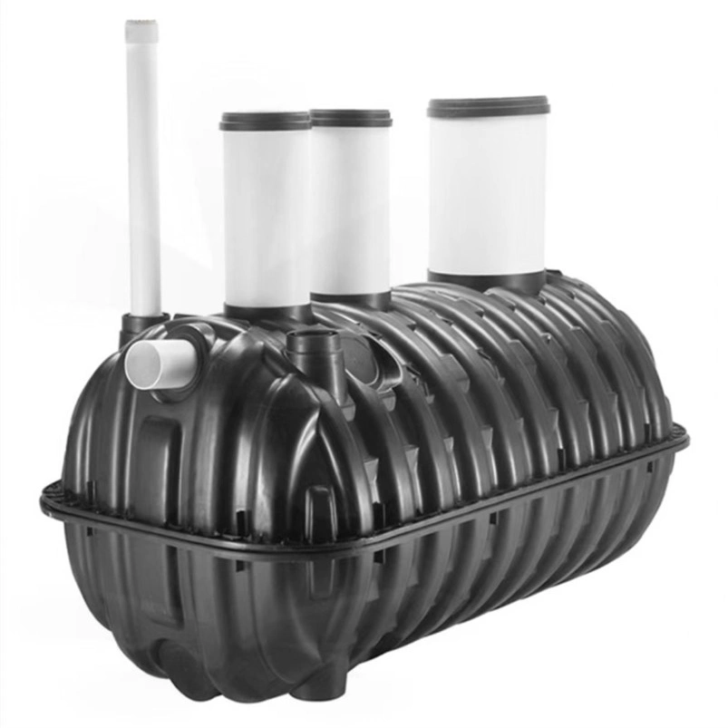 HDPE Three Grid Underground PP Plastic Septic Tank in Water Treating System