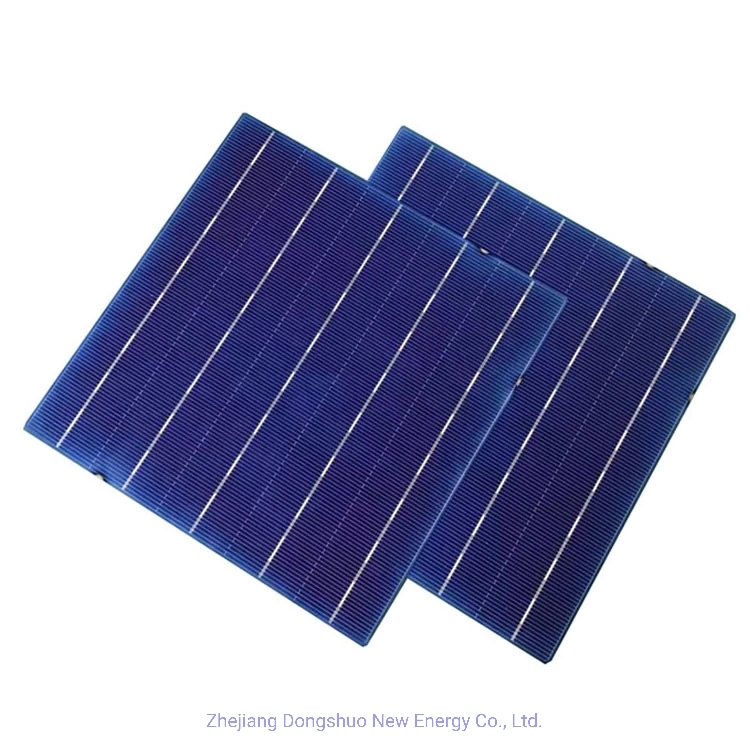 P Tipo de células solares de silicio policristalino