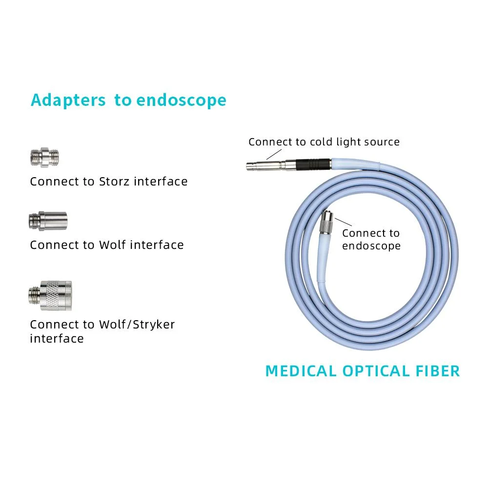 60W/100W/120W Optional Medical Surgical Endoscopy LED Light Source