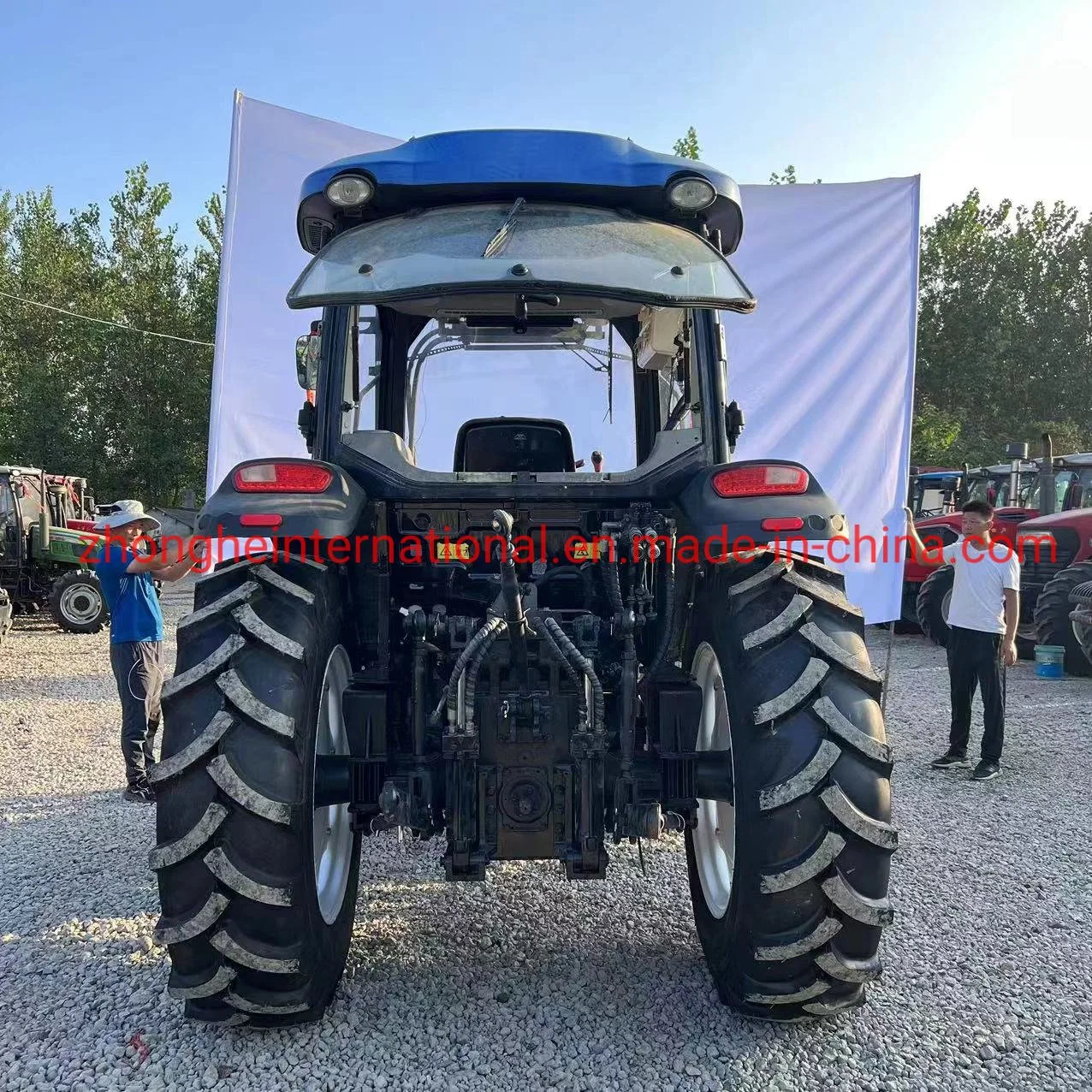 Utiliza la maquinaria agrícola Lovol calidad a las 4 ruedas de 100 CV Tractor agrícola M1004.