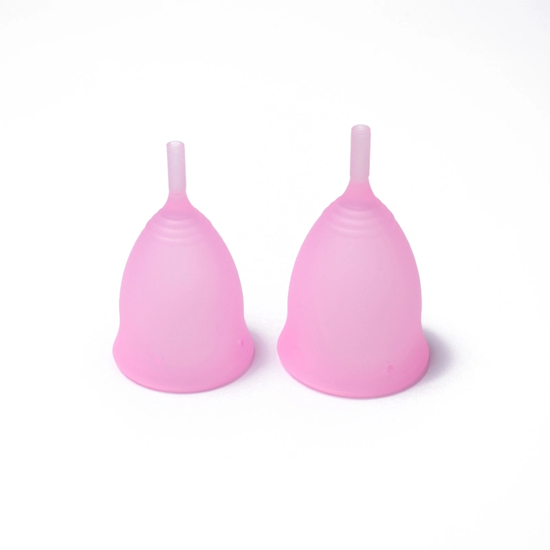 Collapsible Women Menstrual Cup Use