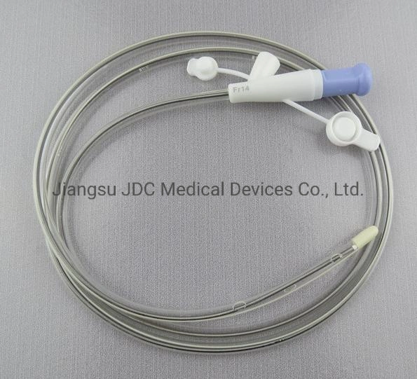 Edical Disposable Sterile Nasogastric Feeding Tube with X-ray Line