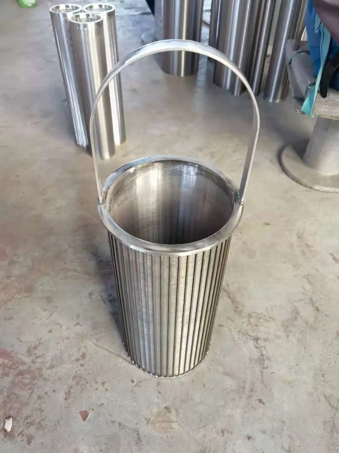 Stainless Steel Wedge Wire Screen Drums