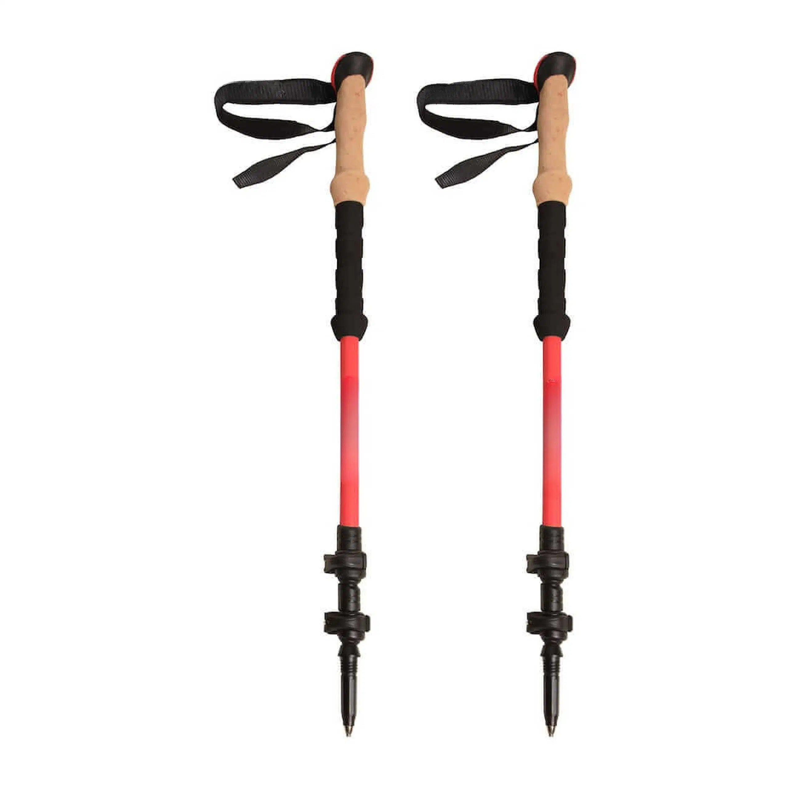 Ultra Durable Quick Locking Lightweight Collapsible Strong Trekking Walking Hiking Poles