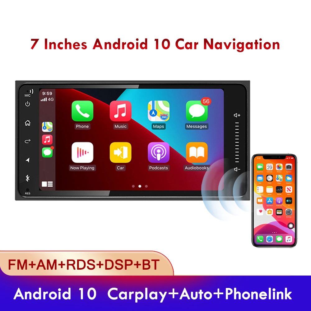 Jmance 7 Inch 2 DIN Car Radio Car DVD MP5 Android 9.1 Player Navigation Driving Recorder HD Player