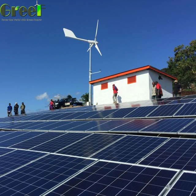 Generador de viento de 5kw Instalaltion fácil para el viento solar sistema híbrido de la turbina de viento de la lista de precios 1kw-30kw