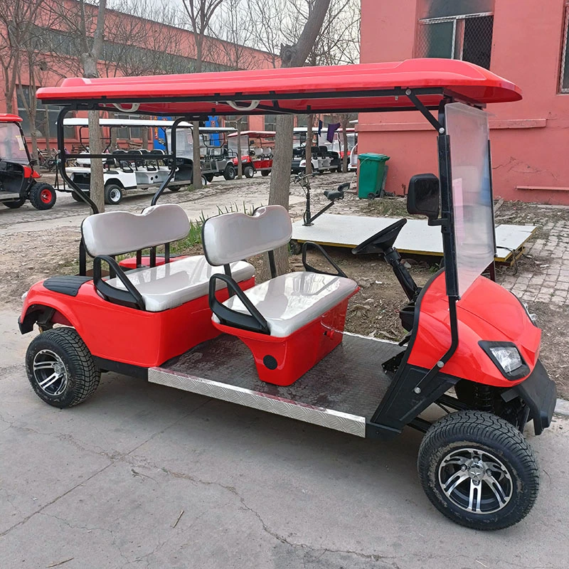 Golf Cart 2 4 6 8 Seats Wholesale/Supplier Electric Sightseeing Bus Golf Buggy Sightseeing Vehicle Electric Utility Golf Car Factory Yisen Auto