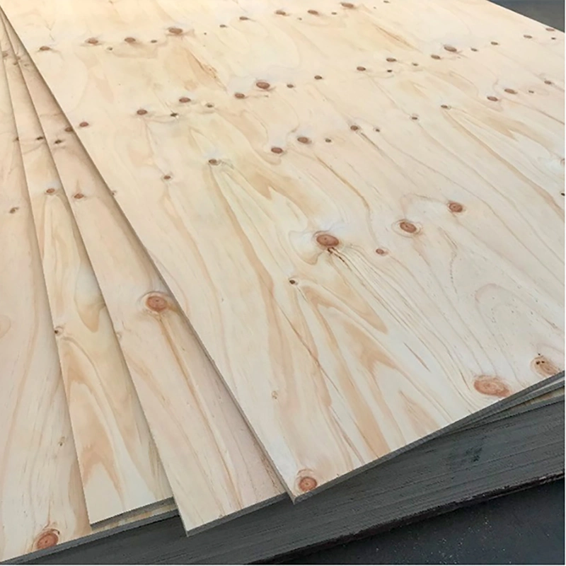 FSC Certificate Wholesale Waterproof 3/4 CDX Ply Wood Pine Plywood for Construction