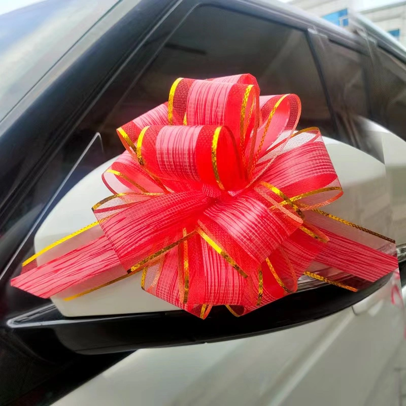 Wholesale/Supplier Pre-Made Satin Ribbon Pull Bows Star Bow for Gift Wrapping Decoration