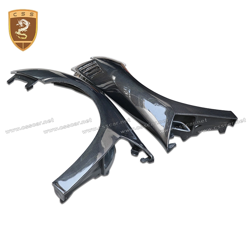 Carbon Fiber Side Car Wheel Wide Fenders for Lamborghini Aventador Lp700 Upgrade to Msy Style