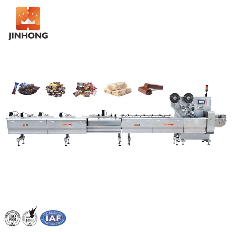 Automatic Servo Control Feeding System For Single/Two/Three Pieces Pillow Packing Machine