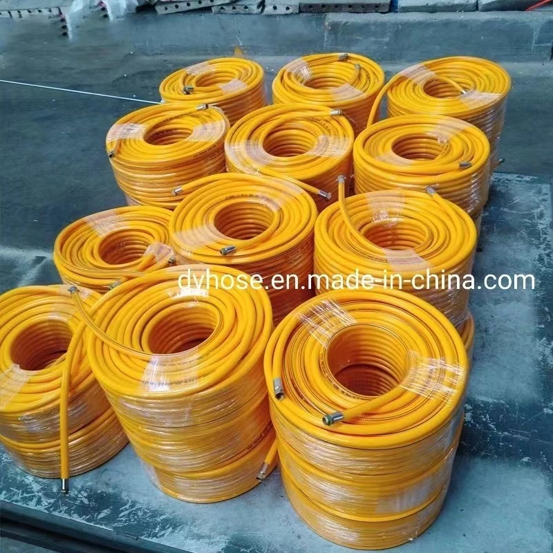 Agriculture Flexible PVC Braided Reinforced Spray Water Air Pipe Korea High Pressure Hose