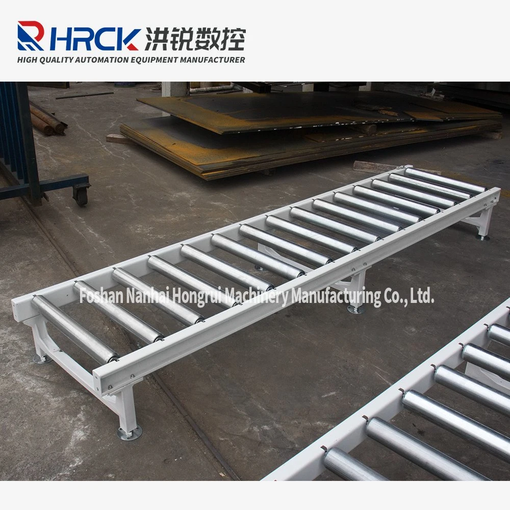 Automatic Packing Line Roller Electric Belt Pallet Conveyor